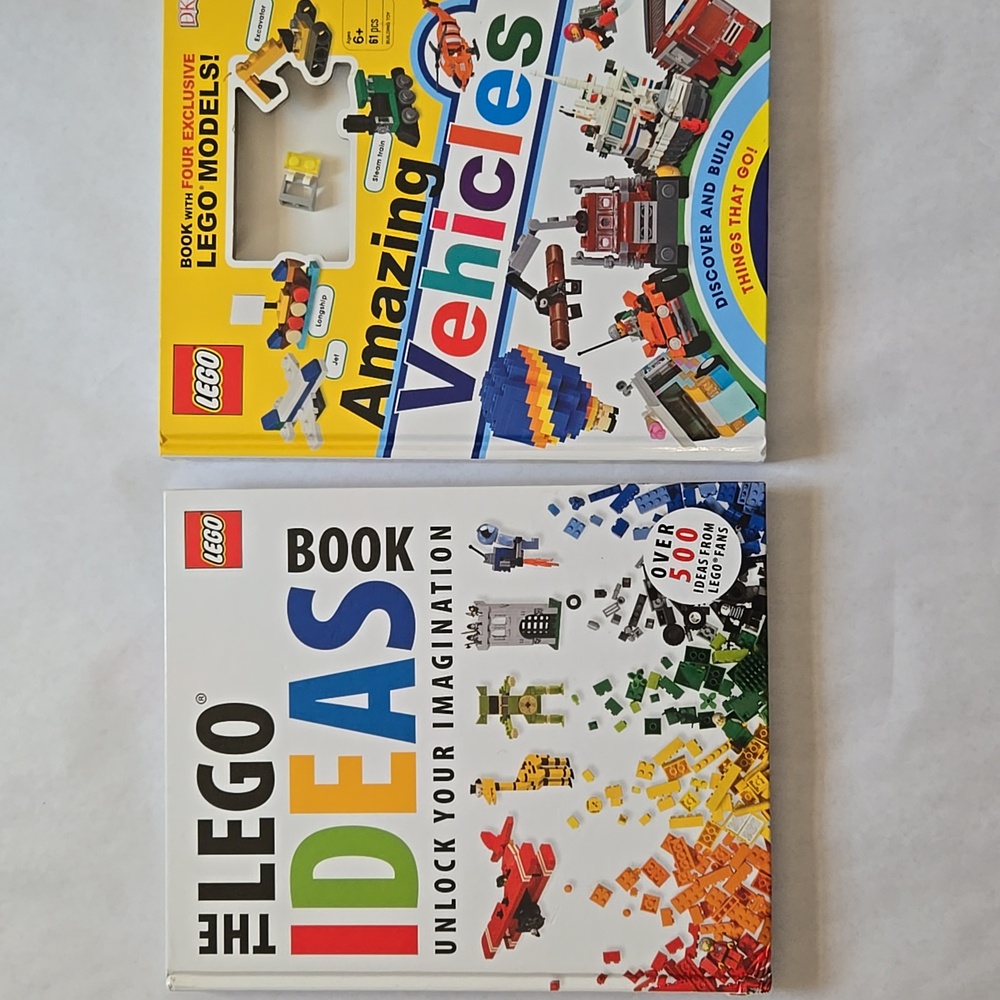 Lego Books - The Lego Ideas Book & Lego Amazing Vehicles